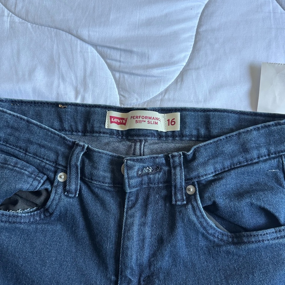 Levi's 511 Slim Womens Size 16R 28 X 30 - Picture 5 of 6